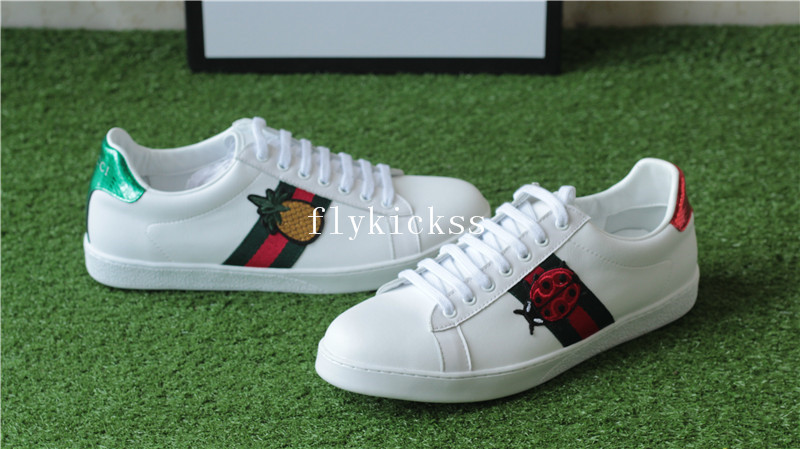 GC Ace Emboridered Sneaker Pinapple & Ladybug